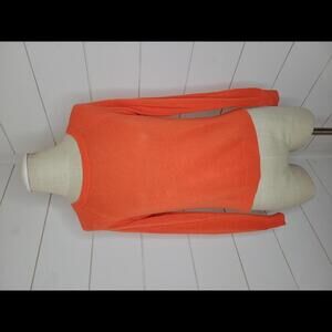 J Crew XXS orange lightweight crewneck sweater. OSU!